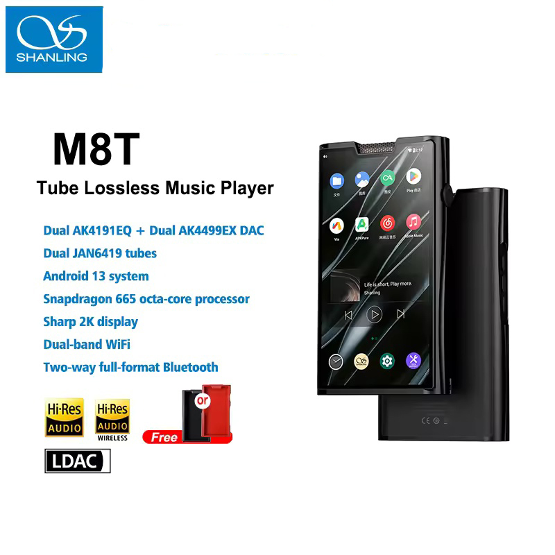 Mp3 Audio Music Youtube - SHANLING M8T フラッグシップチューブ Android ポータブル HIFI