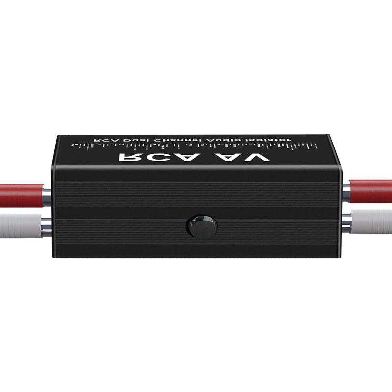 Audio Music Of - ポータブル 2 チャンネル RCA グランドループアイソレータープロフェッショナルハムエリミネーターオーディオ信号アイソレーターノイズフィルターミュージカルアクセサリー
