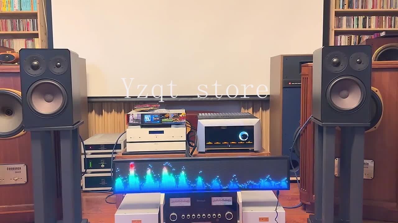 Audio Music Grading - AS1000 プロフェッショナル音楽スペクトラムディスプレイ、高品質オーディオマニアグレード、オーディオレベルリズムアンビエントライト