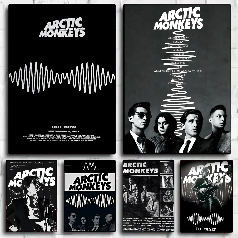 Audio Music Live - A-Arctic M-Monkeys ロックバンド音楽カバーポスター HD アートウォール防水ホームリビングルームベッドルームバー美的装飾