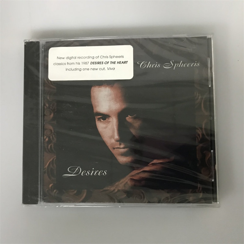 Audio Music Of - CD「Desires」クリス・スフィーリス ミュージックディスク コレクター向け物理オーディオアルバム 音楽ファンへのギフト リマスター版物理音楽CD