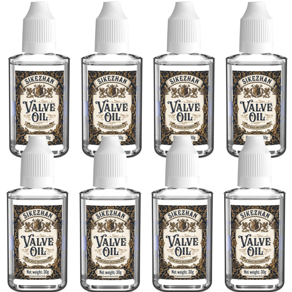 Trumpet Valve Oil - プロ仕様の金管楽器用バルブオイル トランペット、トロンボーン、チューバ用 長持ちするピストン潤滑剤 スムーズな動作、迅速な反応、お手入れが簡単