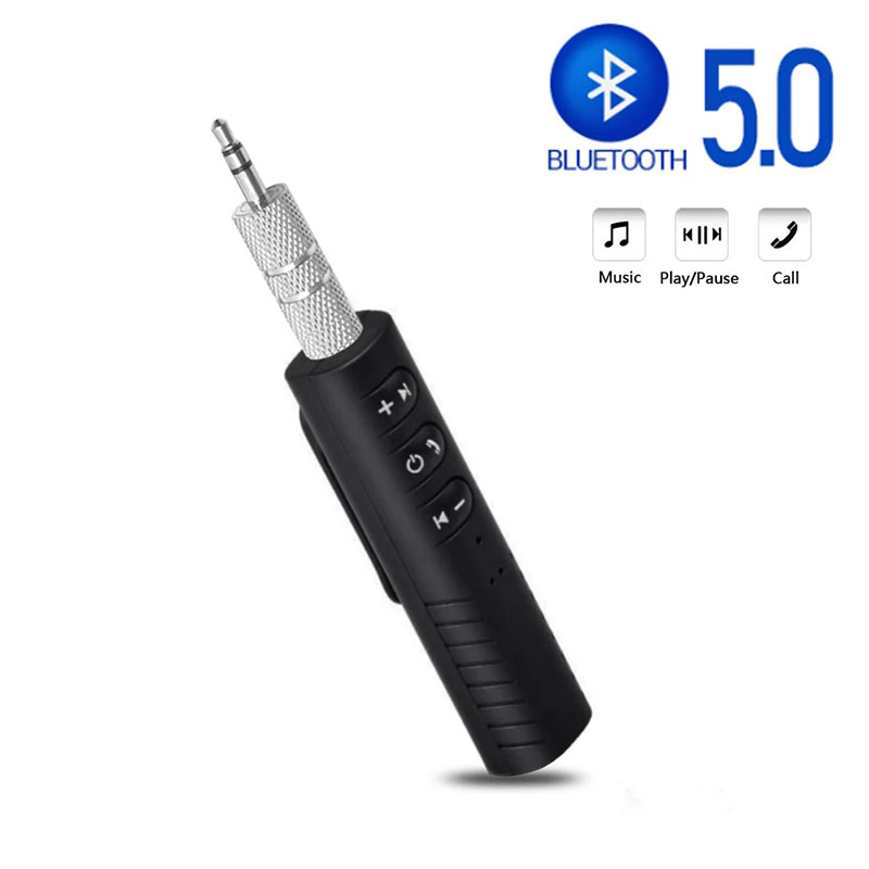 Audio Music To Mp3 - Bluetooth 5.0ワイヤレス受信機,ヘッドフォンアダプター,音楽,mp3スピーカー,3.5mmジャック
