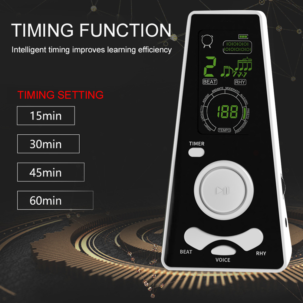 電子メトロノーム 音量とビート速度調整可能 ギター、ピアノ、 - Metronome Digital のレビューと価格