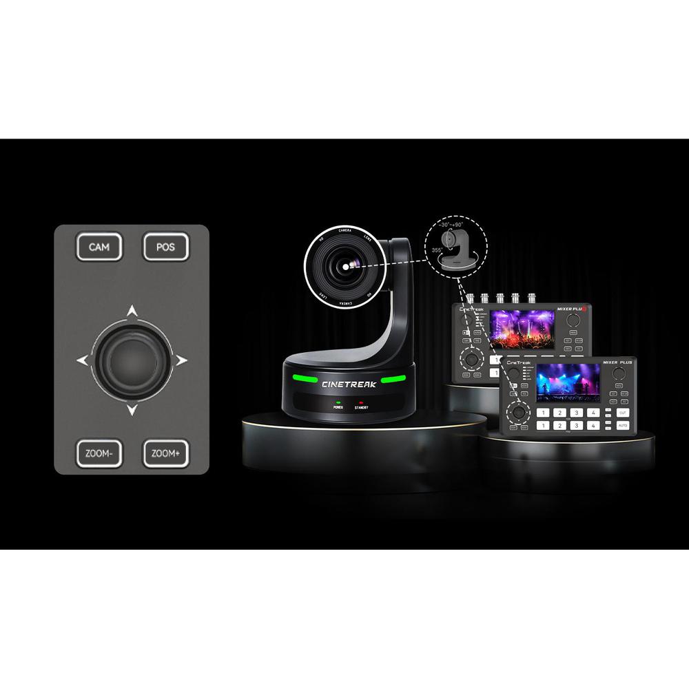 Cinetreak Mixer Plus ビデオスイッチャー - Audio Music Live のレビューと価格