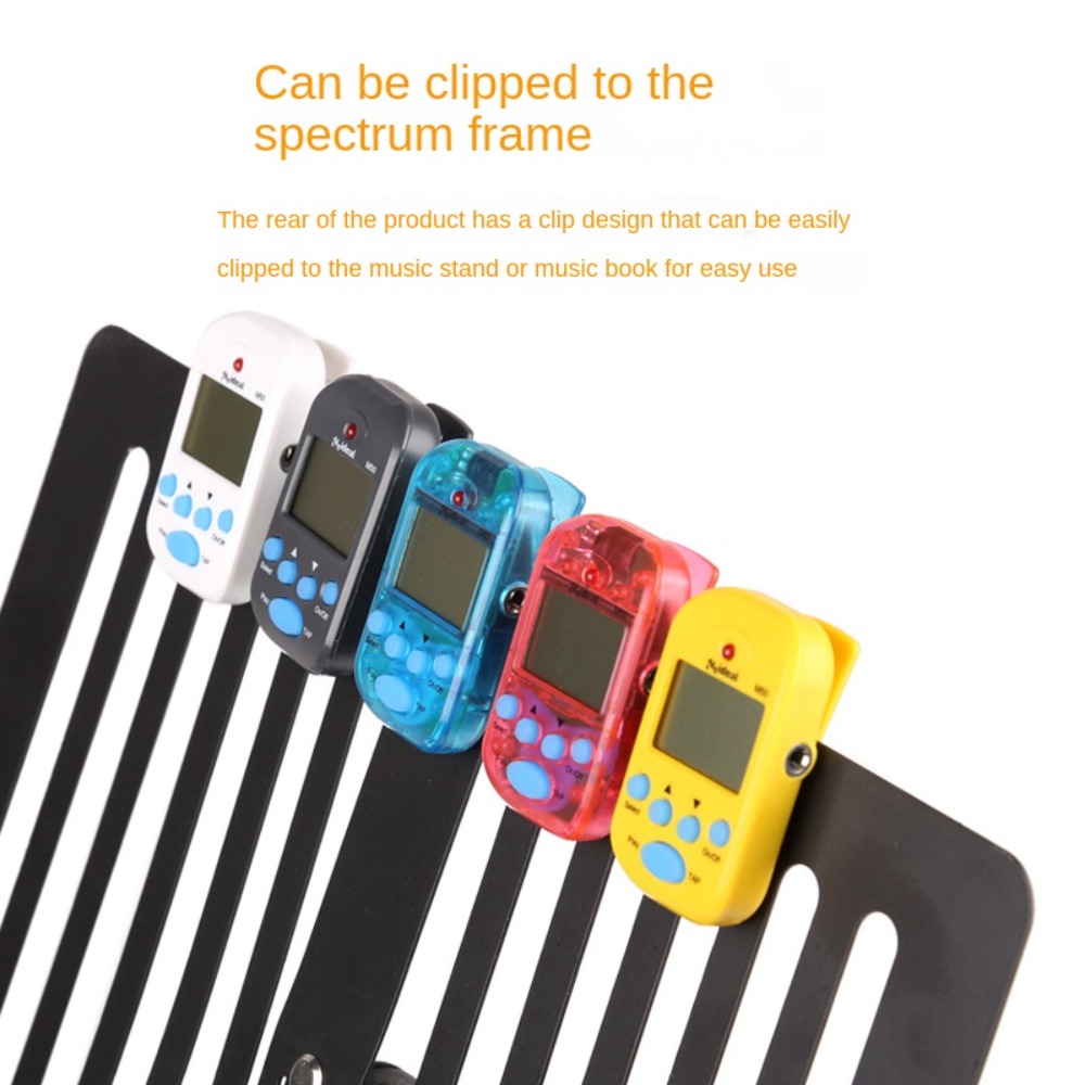 LCDミニメトロノームプロフェッショナルイヤホン出力クリップ - Metronome Digital のレビューと価格