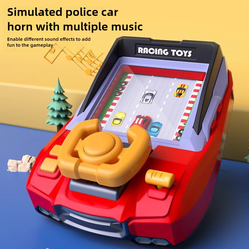 子供向け競技レースゲーム機 電子シミュレーションステアリング - Audio Music Maker のレビューと価格