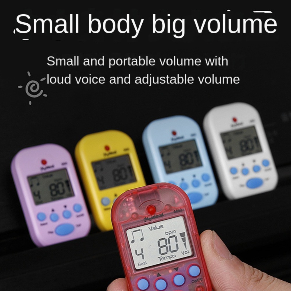 LCDミニメトロノームプロフェッショナルデュアルチャンネルク - Metronome Digital のレビューと価格