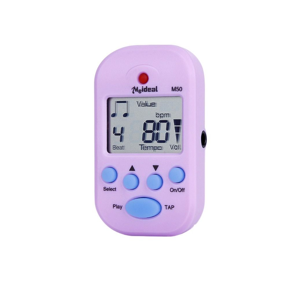 LCDミニメトロノームプロフェッショナルデュアルチャンネルク - Metronome Digital のレビューと価格