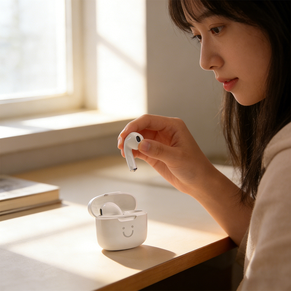 A2 スマイリーフェイス Bluetooth ヘッドフォン  - Enhance Audio Music Quality のレビューと価格