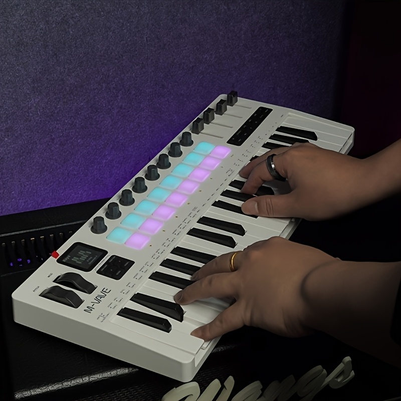 M-VAVE SMK37PRO 37鍵 Bluetooth  - Midi Controller Pad のレビューと価格
