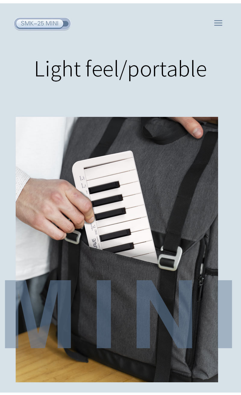M-VAVE-Mini Teclado MIDI 再記録可能 - Midi Controller Pad のレビューと価格