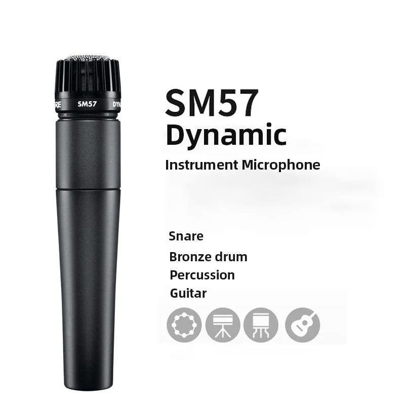 Shure SM57 楽器用マイク カーディオイドダイナミッ - Shure Mic Mv7 のレビューと価格