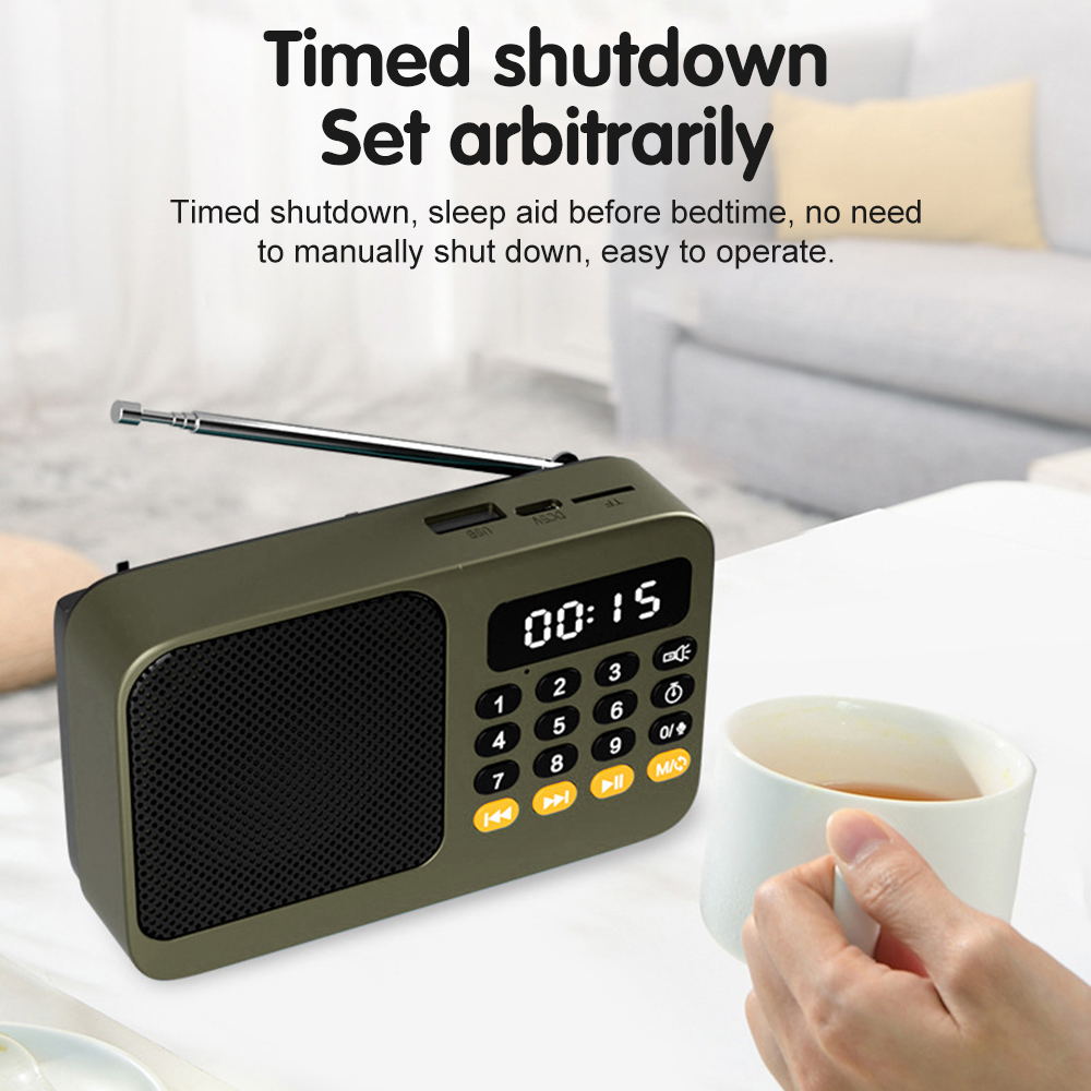 ハンドヘルド充電式デジタルFM USB TF MP3プレーヤ - Metronome Digital のレビューと価格