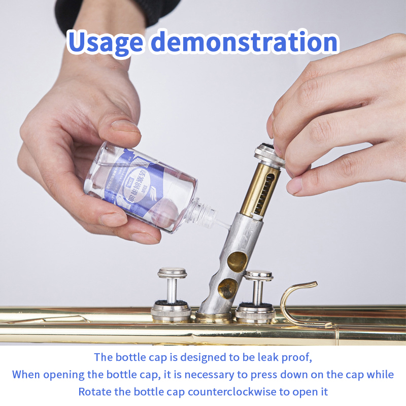 30/50ml 金管楽器バルブ潤滑油耐久性のあるケアクリーニ - Trumpet Valve Oil のレビューと価格