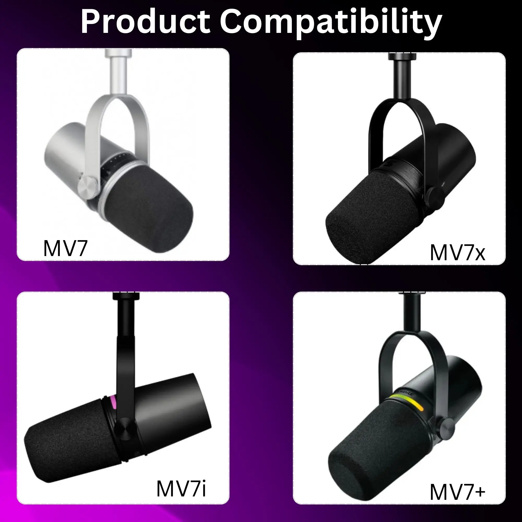 MV7 フォーム Shure MV7、MV7i、MV7+、M - Shure Mic Mv7 のレビューと価格