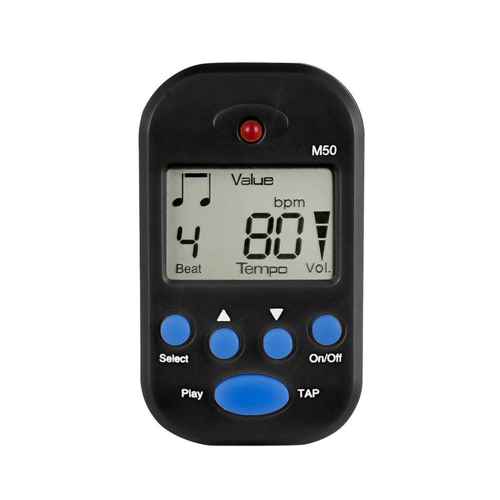 機械式ミニメトロノーム デジタルビートテンポ 高精度 ブラッ - Metronome Digital のレビューと価格