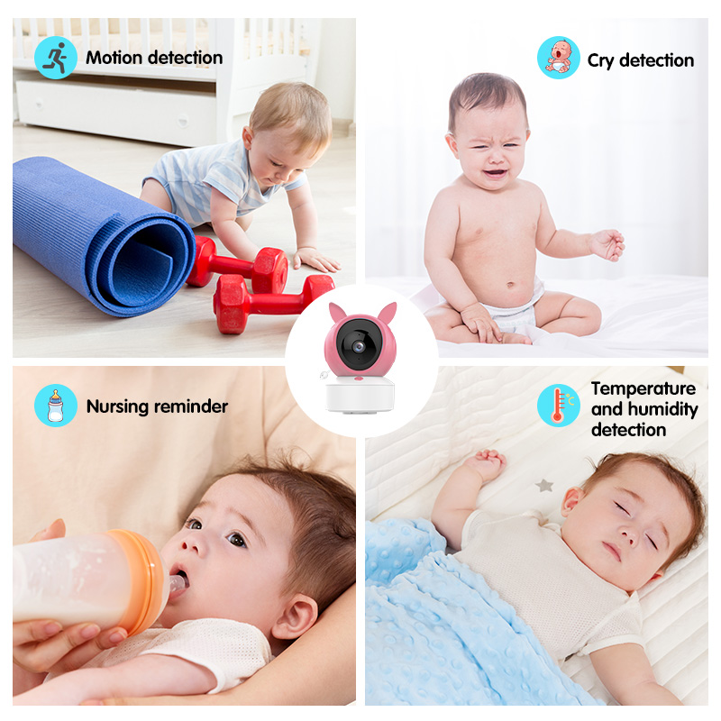 Danmini スマートベビーモニター Tuya アプリ制御 - Audio Detect Music のレビューと価格