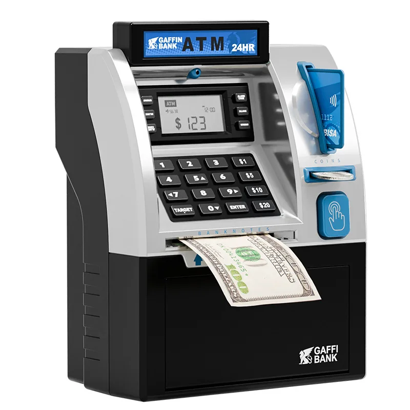 子供 ATM 自動預金窓口機おもちゃスマートパスワードスワイ - Audio Music Maker のレビューと価格