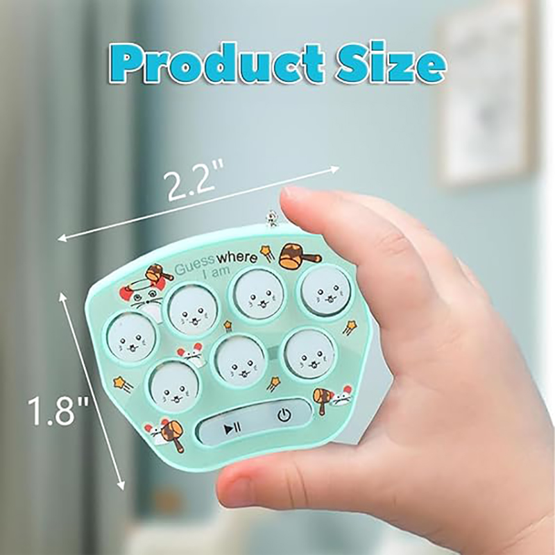 モグラ叩きゲーム 減圧おもちゃ キーホルダー サウンドライト - Audio Music Maker のレビューと価格