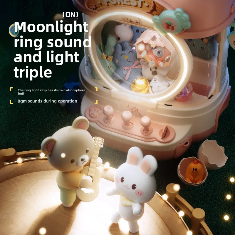 DIYドールマシン 子供用 コイン式ゲーム ミニクレーンゲー - Audio Music Maker のレビューと価格