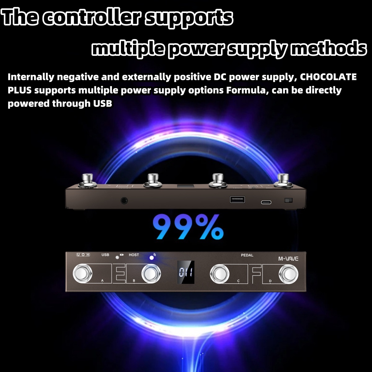 M-VAVE Chocolate Plus ワイヤレス MI - Midi Controller Pad のレビューと価格