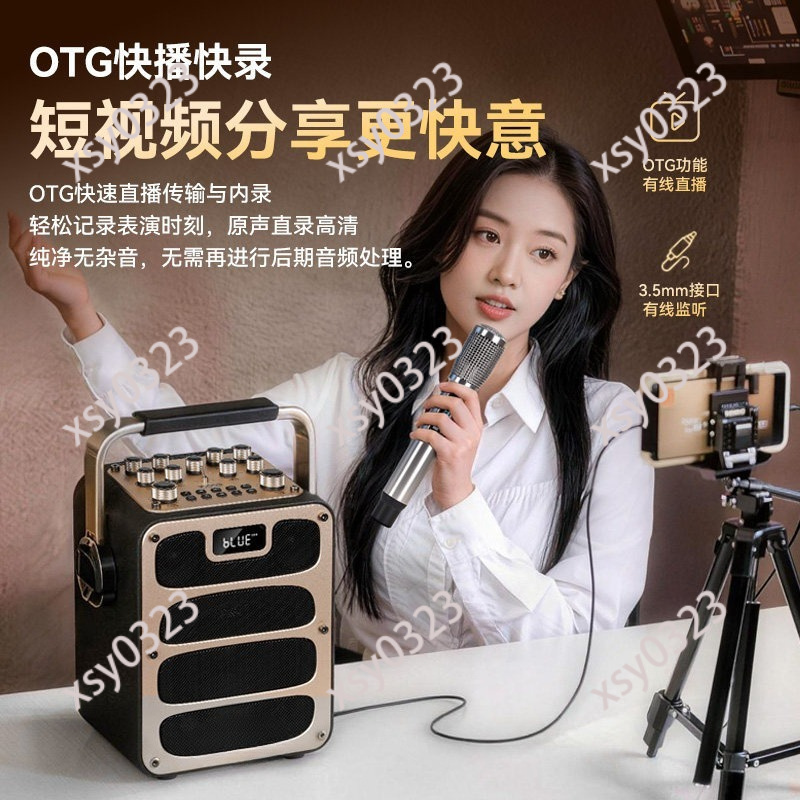 ハイパワーポータブルBluetoothスピーカー屋外Kソング - Audio Music Live のレビューと価格