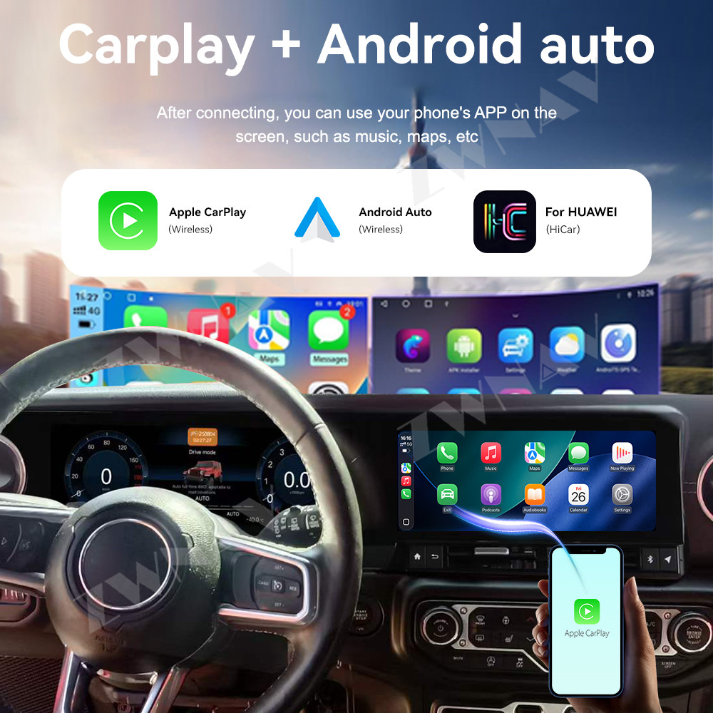 24.6インチ デュアルスクリーン Jeep Wrangle - Metronome Digital のレビューと価格