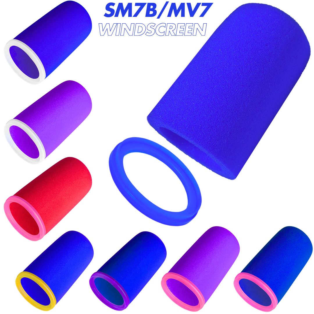 SM7dB フロントガラス高密度フォーム Shure SM7 - Shure Mic Mv7 のレビューと価格